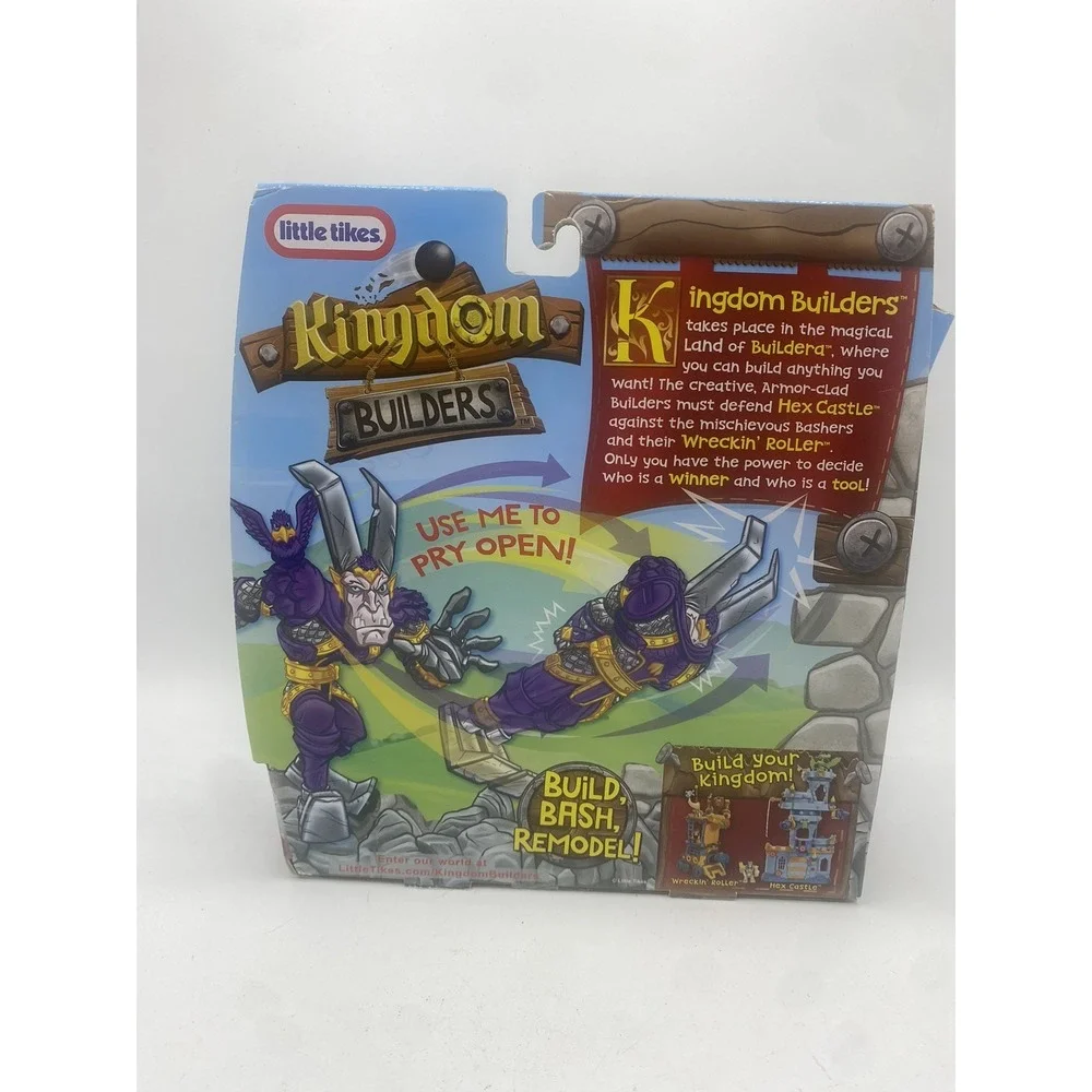 Little Tikes Kingdom Builders Crow‎ DeBar Action Figure in Original Package